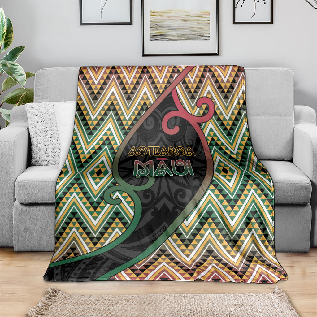 Aotearoa Atua Maui Blanket Demigod Hero And Trickster Koru Patterns