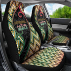 Aotearoa Atua Maui Car Seat Cover Demigod Hero And Trickster Koru Patterns