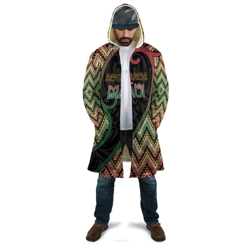 Custom Aotearoa Atua Maui Cloak Demigod Hero And Trickster Koru Patterns