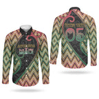 Custom Aotearoa Atua Maui Couples Matching Off Shoulder Maxi Dress and Long Sleeve Button Shirt Demigod Hero And Trickster Koru Patterns