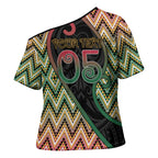 Custom Aotearoa Atua Maui Cross Shoulder Shirt Demigod Hero And Trickster Koru Patterns