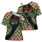 Custom Aotearoa Atua Maui Cross Shoulder Shirt Demigod Hero And Trickster Koru Patterns