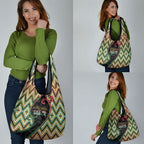 Aotearoa Atua Maui Grocery Bag Demigod Hero And Trickster Koru Patterns