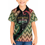 Custom Aotearoa Atua Maui Hawaiian Shirt Demigod Hero And Trickster Koru Patterns