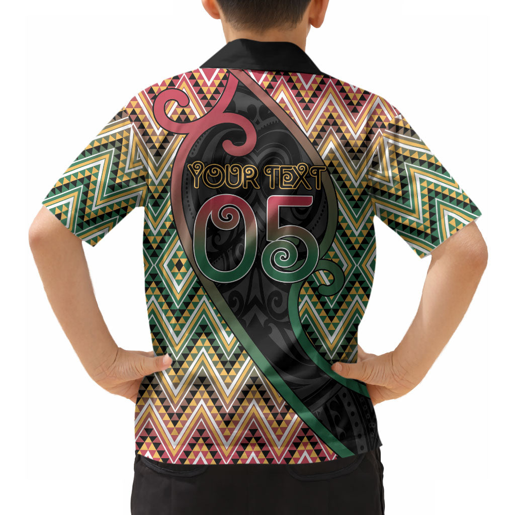 Custom Aotearoa Atua Maui Hawaiian Shirt Demigod Hero And Trickster Koru Patterns