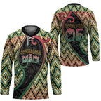 Custom Aotearoa Atua Maui Hockey Jersey Demigod Hero And Trickster Koru Patterns