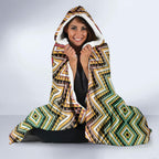 Aotearoa Atua Maui Hooded Blanket Demigod Hero And Trickster Koru Patterns