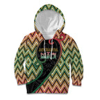 Custom Aotearoa Atua Maui Kid Hoodie Demigod Hero And Trickster Koru Patterns