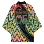 Custom Aotearoa Atua Maui Kimono Demigod Hero And Trickster Koru Patterns