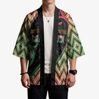 Custom Aotearoa Atua Maui Kimono Demigod Hero And Trickster Koru Patterns