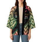 Custom Aotearoa Atua Maui Kimono Demigod Hero And Trickster Koru Patterns