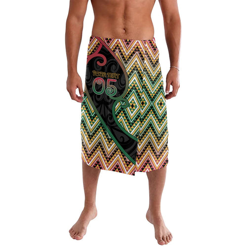 Custom Aotearoa Atua Maui Lavalava Demigod Hero And Trickster Koru Patterns