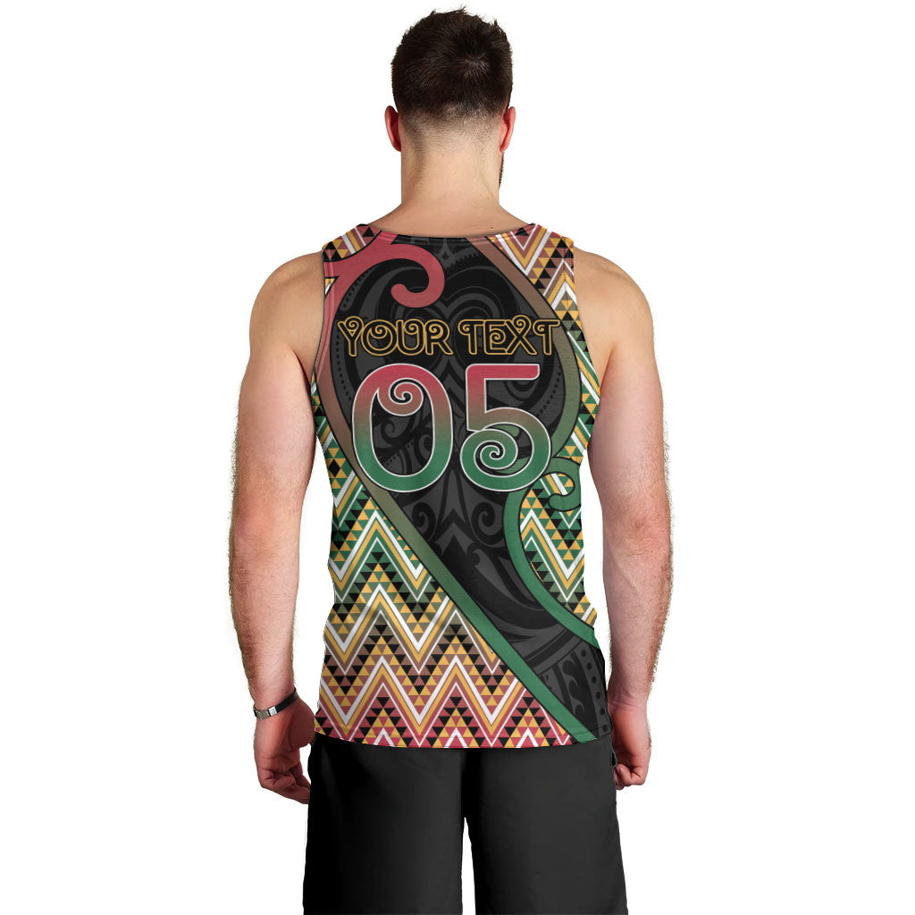 Custom Aotearoa Atua Maui Men Tank Top Demigod Hero And Trickster Koru Patterns