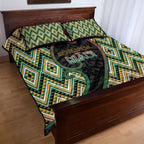 Aotearoa Atua Maui Quilt Bed Set Demigod Hero And Trickster Koru Patterns
