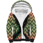 Custom Aotearoa Atua Maui Sherpa Hoodie Demigod Hero And Trickster Koru Patterns