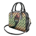Aotearoa Atua Maui Shoulder Handbag Demigod Hero And Trickster Koru Patterns