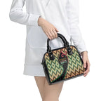 Aotearoa Atua Maui Shoulder Handbag Demigod Hero And Trickster Koru Patterns