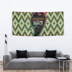 Aotearoa Atua Maui Tapestry Demigod Hero And Trickster Koru Patterns