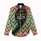 Custom Aotearoa Atua Maui Women Casual Shirt Demigod Hero And Trickster Koru Patterns
