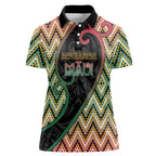 Custom Aotearoa Atua Maui Women Polo Shirt Demigod Hero And Trickster Koru Patterns