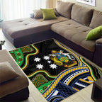 South Sea Islanders And Solomon Islands Area Rug Solomons Coat Of Arms And Southern Cross