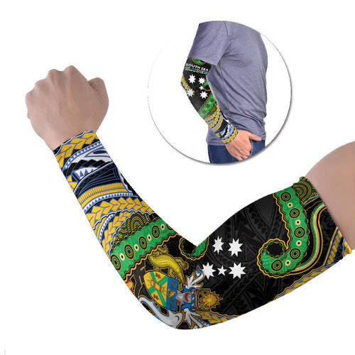 South Sea Islanders And Solomon Islands Arm Sleeves Solomons Coat Of Arms And Southern Cross