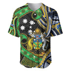 South Sea Islanders And Solomon Islands Baseball Jersey Solomons Coat Of Arms And Southern Cross