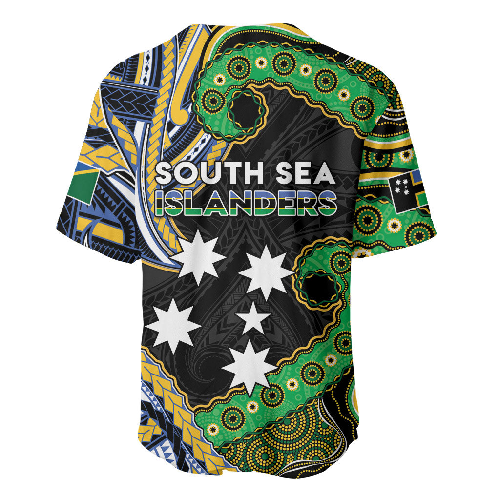 South Sea Islanders And Solomon Islands Baseball Jersey Solomons Coat Of Arms And Southern Cross