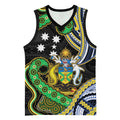 South Sea Islanders And Solomon Islands Basketball Jersey Solomons Coat Of Arms And Southern Cross
