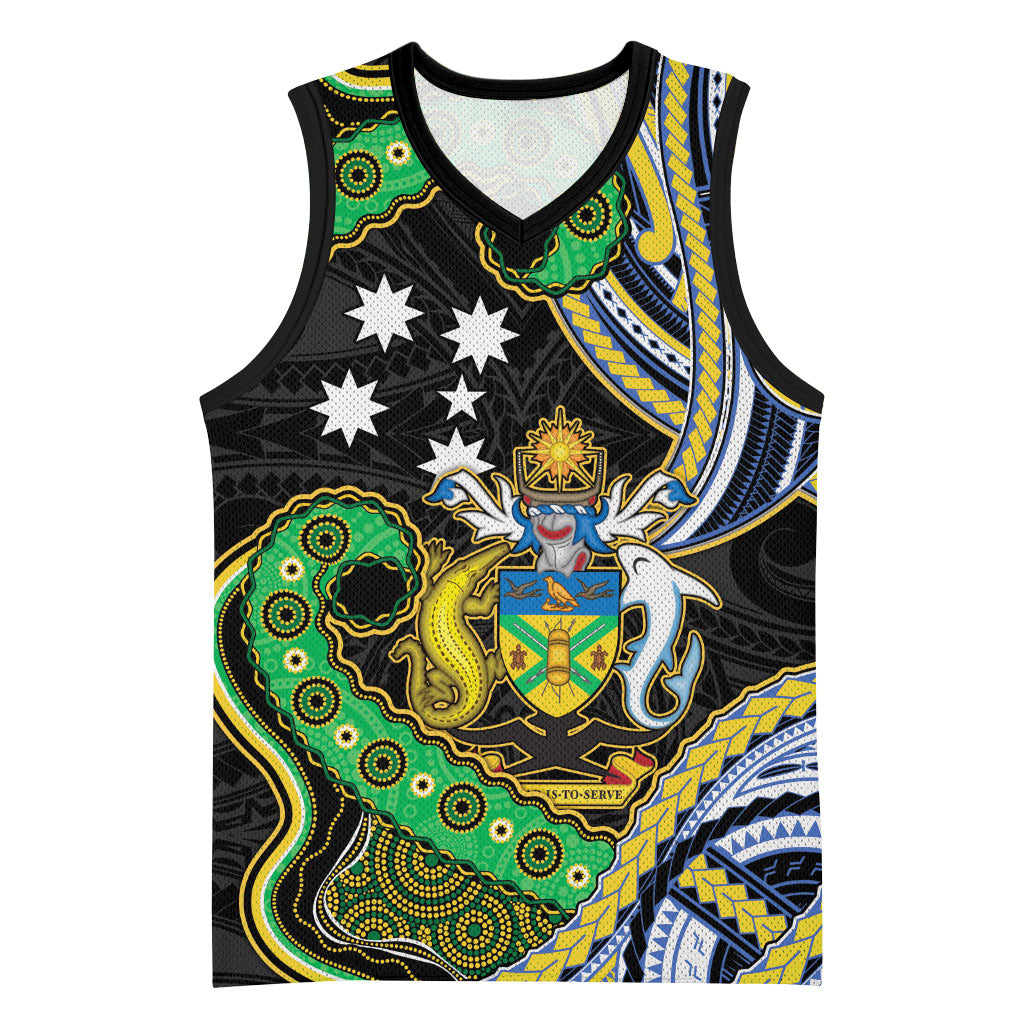 South Sea Islanders And Solomon Islands Basketball Jersey Solomons Coat Of Arms And Southern Cross