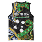 South Sea Islanders And Solomon Islands Basketball Jersey Solomons Coat Of Arms And Southern Cross