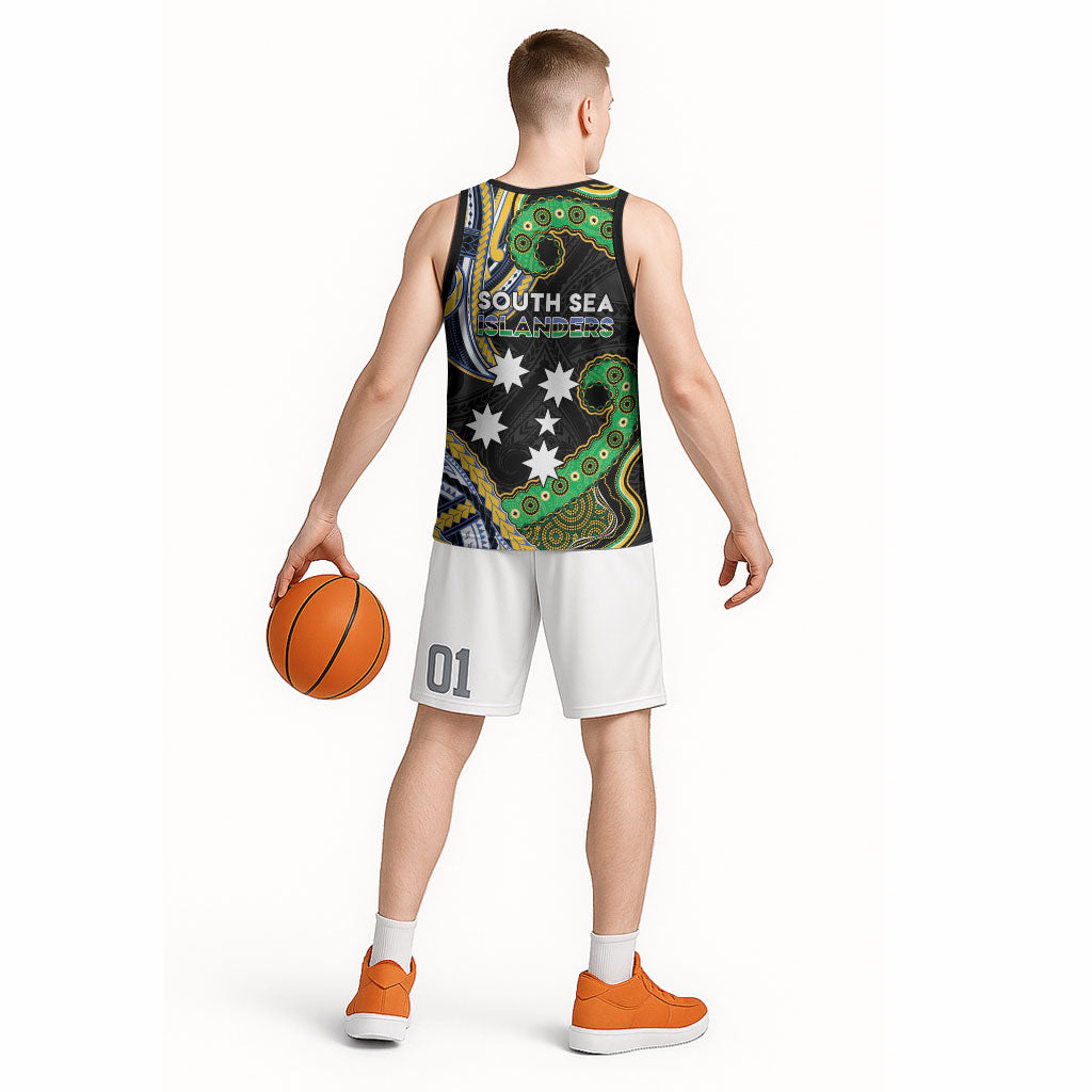 South Sea Islanders And Solomon Islands Basketball Jersey Solomons Coat Of Arms And Southern Cross
