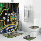 South Sea Islanders And Solomon Islands Bathroom Set Solomons Coat Of Arms And Southern Cross