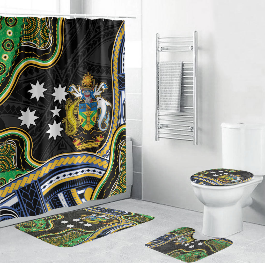 South Sea Islanders And Solomon Islands Bathroom Set Solomons Coat Of Arms And Southern Cross