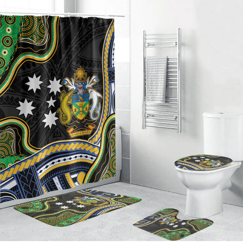 South Sea Islanders And Solomon Islands Bathroom Set Solomons Coat Of Arms And Southern Cross