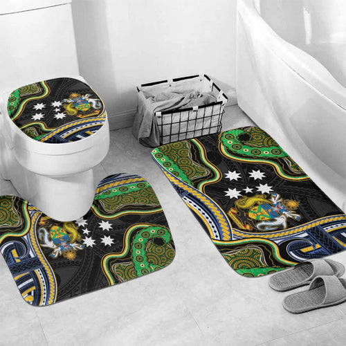 South Sea Islanders And Solomon Islands Bathroom Set Solomons Coat Of Arms And Southern Cross