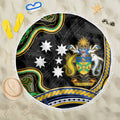 South Sea Islanders And Solomon Islands Beach Blanket Solomons Coat Of Arms And Southern Cross