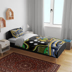 South Sea Islanders And Solomon Islands Bedding Set Solomons Coat Of Arms And Southern Cross