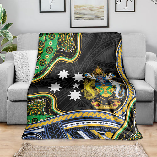 South Sea Islanders And Solomon Islands Blanket Solomons Coat Of Arms And Southern Cross