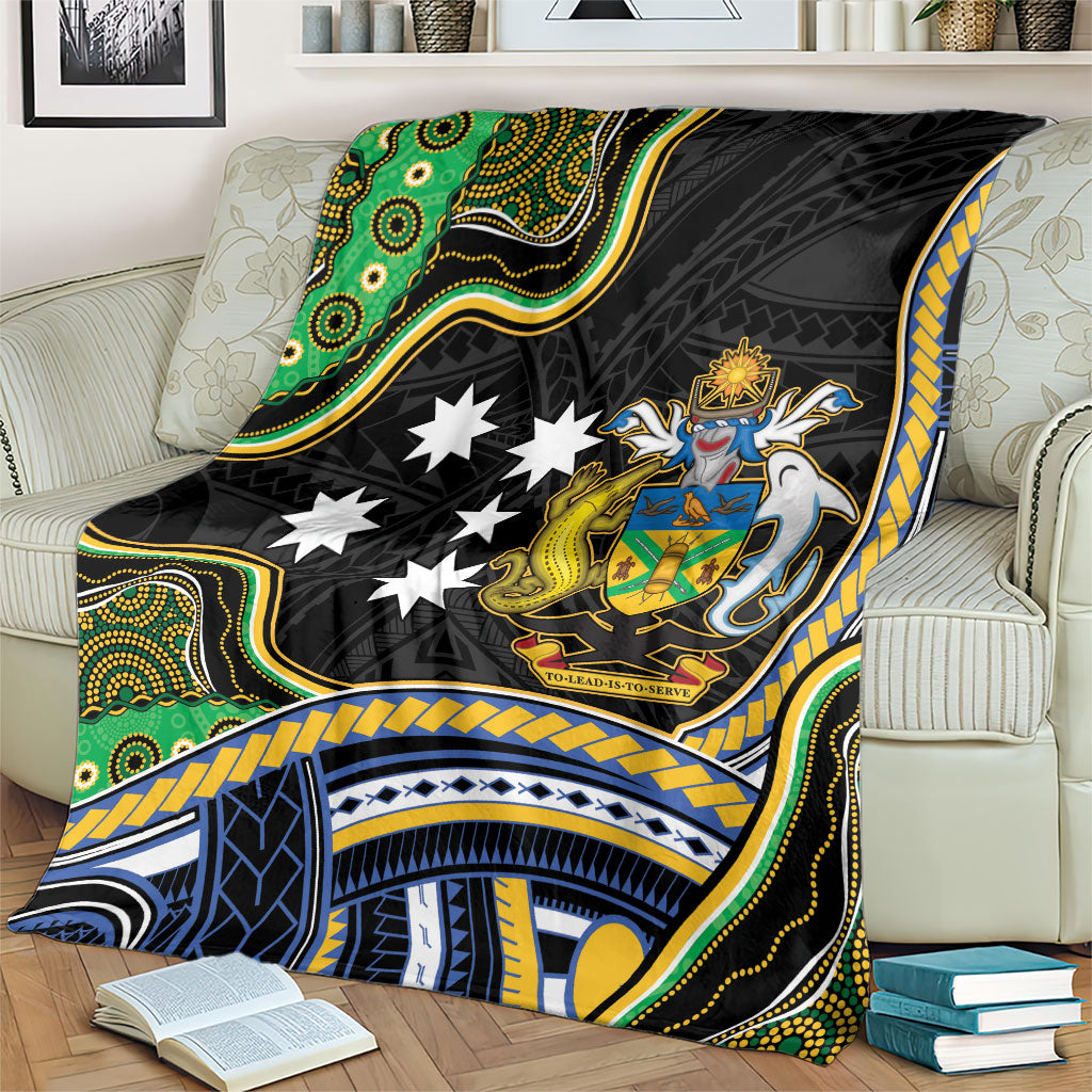 South Sea Islanders And Solomon Islands Blanket Solomons Coat Of Arms And Southern Cross