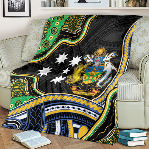 South Sea Islanders And Solomon Islands Blanket Solomons Coat Of Arms And Southern Cross