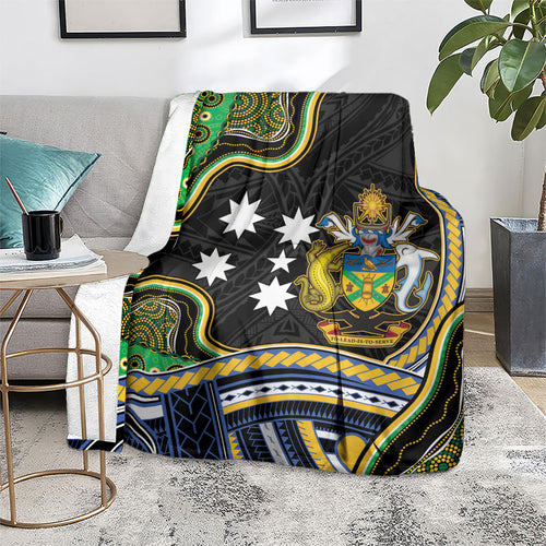 South Sea Islanders And Solomon Islands Blanket Solomons Coat Of Arms And Southern Cross