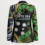 South Sea Islanders And Solomon Islands Blazer Solomons Coat Of Arms And Southern Cross