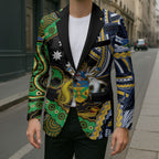 South Sea Islanders And Solomon Islands Blazer Solomons Coat Of Arms And Southern Cross