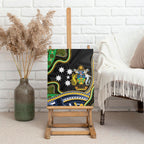 South Sea Islanders And Solomon Islands Canvas Wall Art Solomons Coat Of Arms And Southern Cross