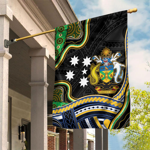 South Sea Islanders And Solomon Islands Garden Flag Solomons Coat Of Arms And Southern Cross