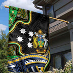 South Sea Islanders And Solomon Islands Garden Flag Solomons Coat Of Arms And Southern Cross