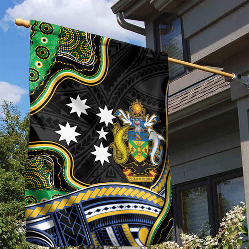 South Sea Islanders And Solomon Islands Garden Flag Solomons Coat Of Arms And Southern Cross