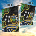 South Sea Islanders And Solomon Islands Garden Flag Solomons Coat Of Arms And Southern Cross