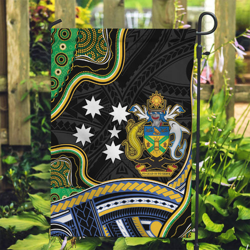 South Sea Islanders And Solomon Islands Garden Flag Solomons Coat Of Arms And Southern Cross
